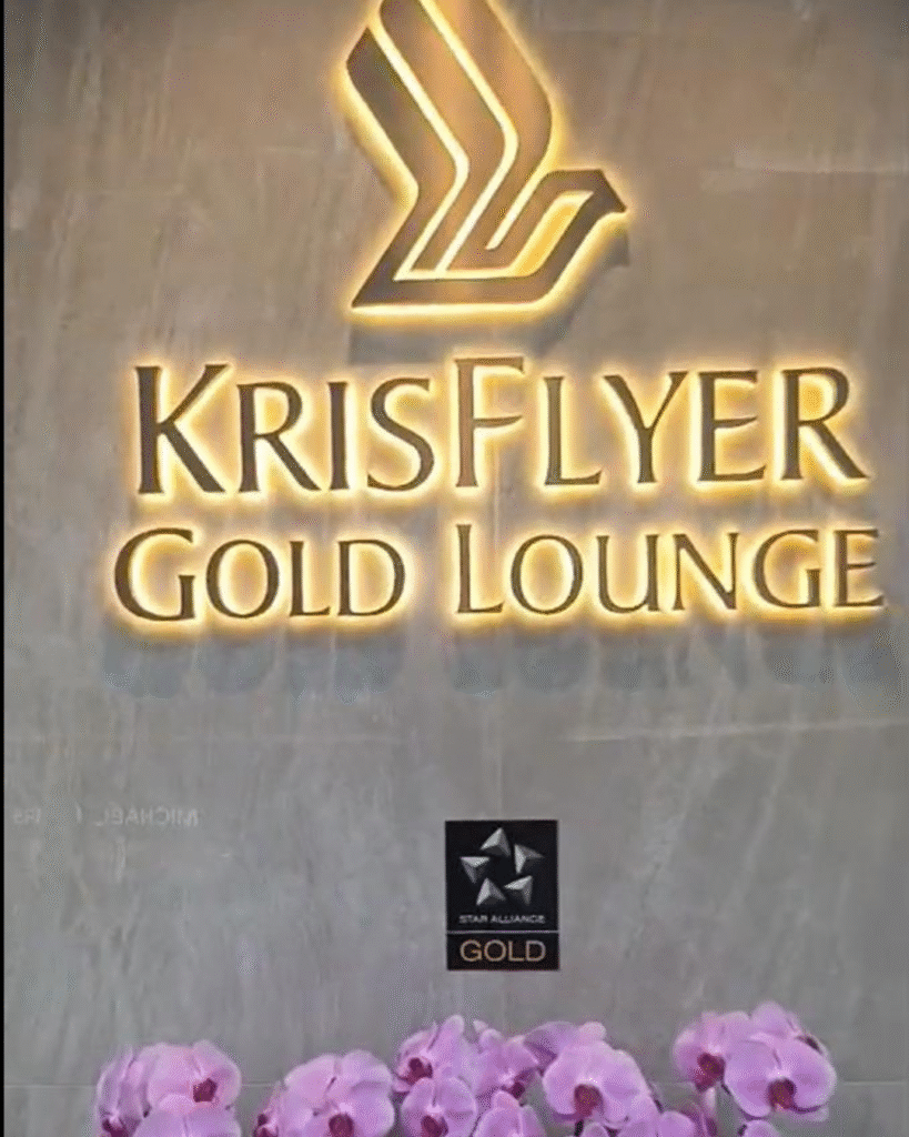 KrisFlyer Gold Lounge @ Changi Airport To Understand Loyalty Programs